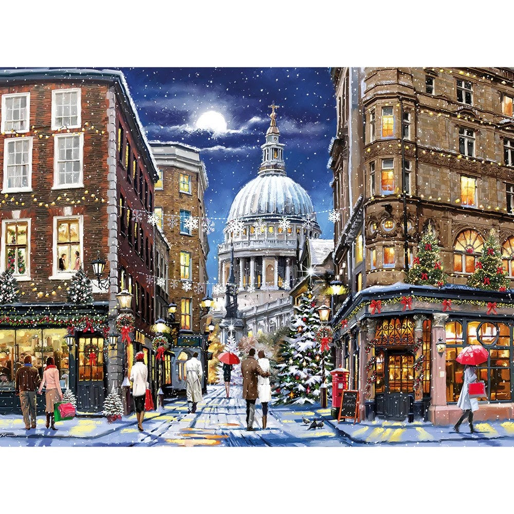 Gibsons Games St Paul's At Christmas 1000 Piece Jigsaw Toys G6449