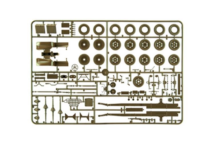 ITALERI 1/35 1:35 GMC 2 1/2 Ton, 6x6 truck RR SCALE MODEL KIT 6271