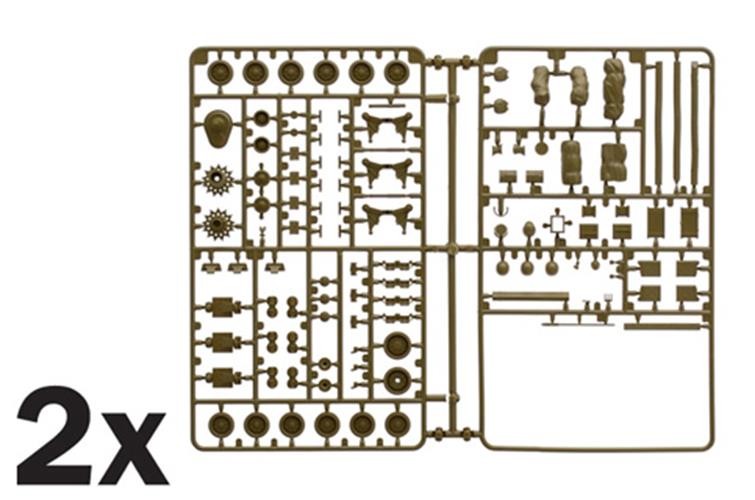 ITALERI 1/35 1:35 M4A3E8 SHERMAN FURY - EASY 8 SCALE MODEL TANK KIT 6529