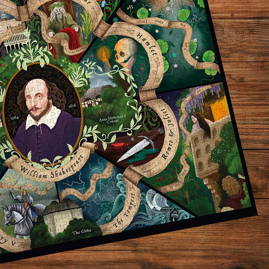 Gibsons Shakespeare 1000 Piece Jigsaw Puzzle G7170
