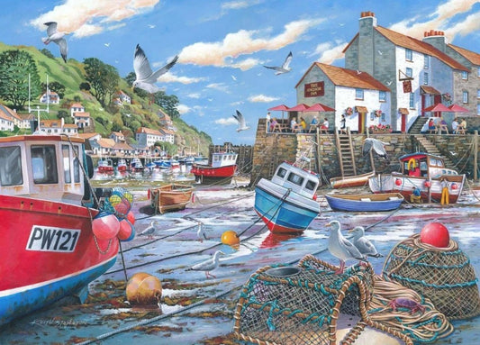 House Of Puzzles Low Tide 1000 Piece Jigsaw Puzzle Toys HP0567