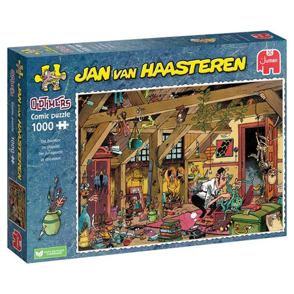 Jumbo Jan van Haasteren Oldtimers The Bachelor 1000 Piece Jigsaw Puzzle Toys
