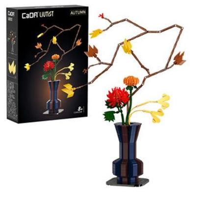 CaDA Building block kit Oriental Floral Art: Autumn - 795 pcs C59025W