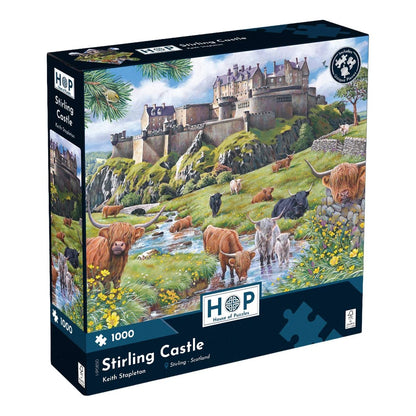 House Of Puzzles Stirling Castle 1000 Piece Jigsaw Puzzle Toys HP0850