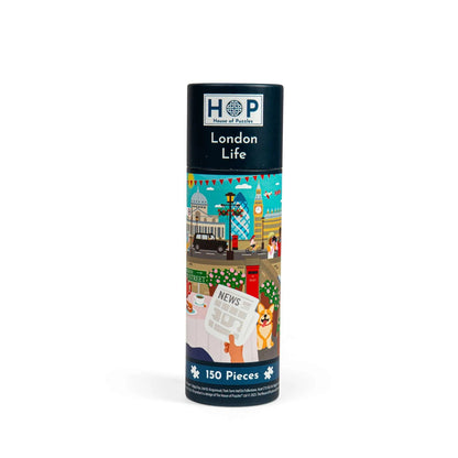 House Of Puzzles London Life Puzzle Tube 150 Piece Jjigsaw Puzzle Toys HP0787