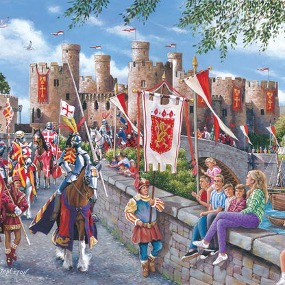 House Of Puzzles Conway Castle Puzzle Tube 150 Piece Jigsaw Puzzle Toys HP0802