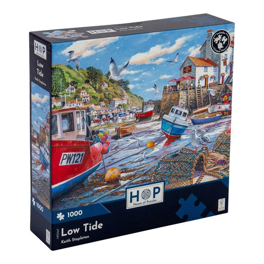 House Of Puzzles Low Tide 1000 Piece Jigsaw Puzzle Toys HP0567