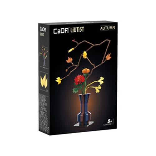 CaDA Building block kit Oriental Floral Art: Autumn - 795 pcs C59025W
