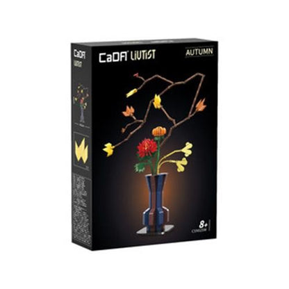 CaDA Building block kit Oriental Floral Art: Autumn - 795 pcs C59025W