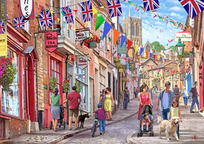 House Of Puzzles Steep Hill 1000 Piece Jigsaw Toys HP0842