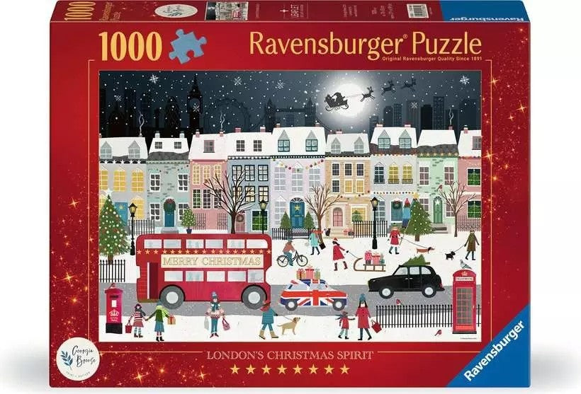 Ravensburger London's Christmas Spirit 1000 Piece Jigsaw Puzzle