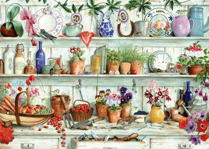 House Of Puzzles Posies & Produce 1000 Piece Jjigsaw Puzzle Toys HP0735