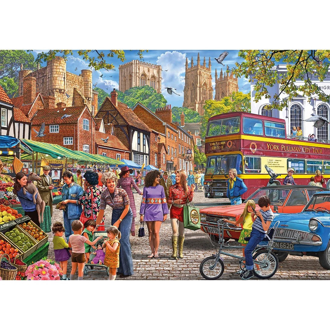 Gibsons Games York Market 250XL Piece Jigsaw Puzzle Toys G2732
