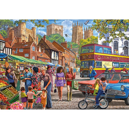 Gibsons Games York Market 250XL Piece Jigsaw Puzzle Toys G2732