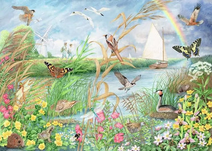 Ravensburger Norfolk Broads 1000 Piece Jigsaw Puzzle Toys