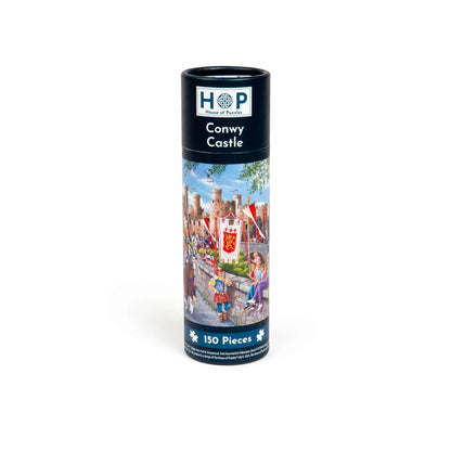 House Of Puzzles Conway Castle Puzzle Tube 150 Piece Jigsaw Puzzle Toys HP0802