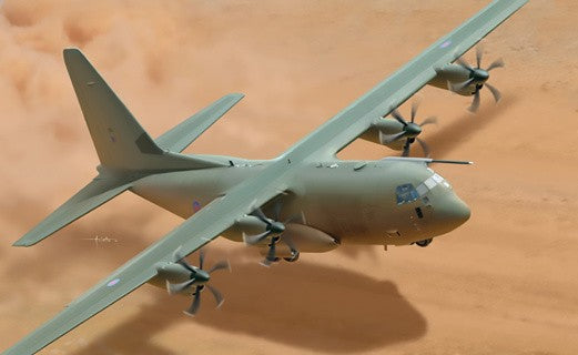 ITALERI 1/48 1:48 RAF HERCULES C-130J C5 Scale Model Aircraft Kit  2746