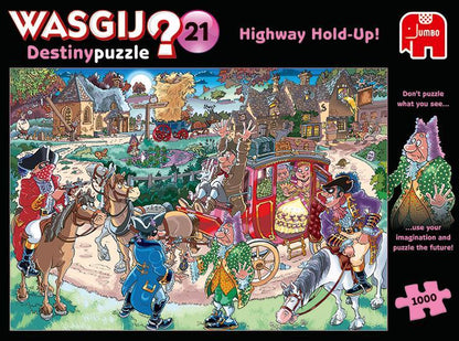 Jumbo Wasgij Destiny No 21 Highway Hold-up 1000 Piece Jigsaw Puzzle