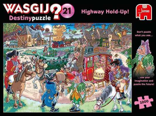 Jumbo Wasgij Destiny No 21 Highway Hold-up 1000 Piece Jigsaw Puzzle