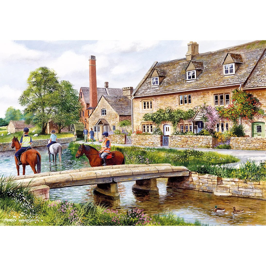 Gibsons Terry's Waterways 4 x 500 Piece Jigsaw Puzzle G5070