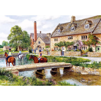 Gibsons Terry's Waterways 4 x 500 Piece Jigsaw Puzzle G5070