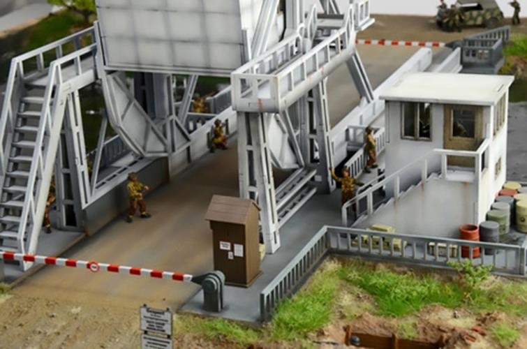ITALERI 1:72 1/72 Pegasus Bridge Glider Assault MODEL SCENE KIT 6194