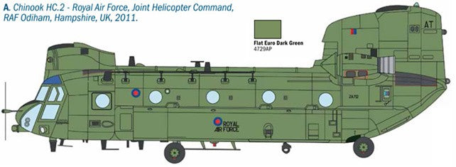 ITALERI 1/48 1:48 RAF CH-47D Chinook C SCALE MODEL KIT 2779