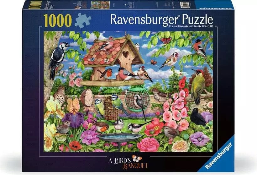Ravensburger A Birds Banquet 1000 Piece Jigsaw Puzzle