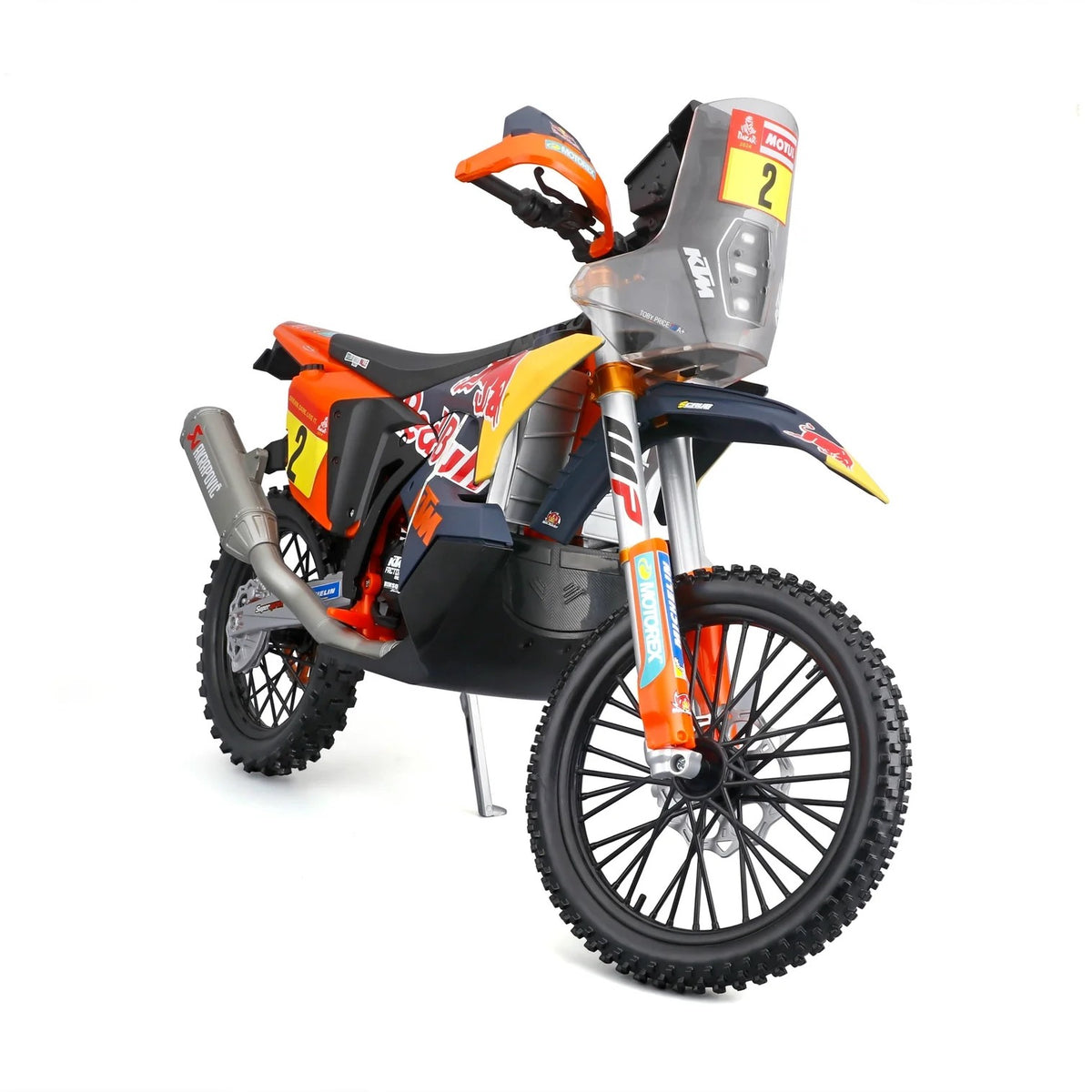 Maisto 1:6 1/6 MOTORBIKE RED BULL KTM 450 RALLY DAKAR 2024 (#2 PRICE) MX