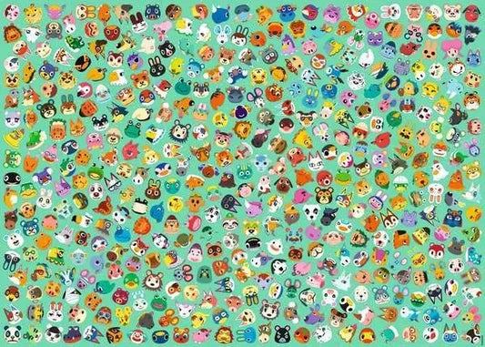 Ravensburger Challenge - Animal Crossing 1000 Piece Jigsaw Puzzle