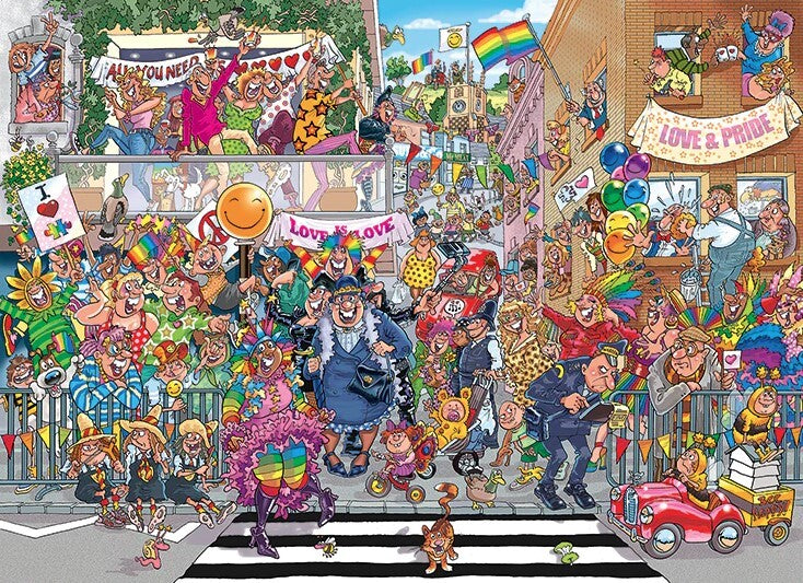 Jumbo Wasgij Original 34 A Piece Of Pride 1000 Piece Jigsaw Puzzle Toys