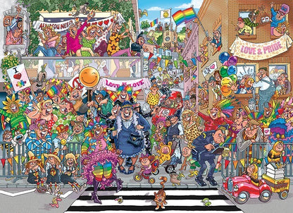 Jumbo Wasgij Original 34 A Piece Of Pride 1000 Piece Jigsaw Puzzle Toys