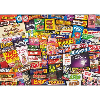Gibsons Sweet Memories Of The 1980s 1000 Piece Jigsaw Puzzle G7030