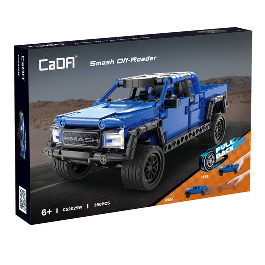 CaDA Building Bricks Smash Off-Roader Pickup Truck 390 pcs Toys Kit C52029W