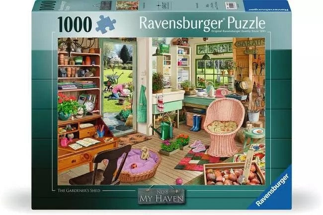 Ravensburger  My Haven No. 8 The Gardener's Shed 1000 Piece Jigsaw Puzzle Toys
