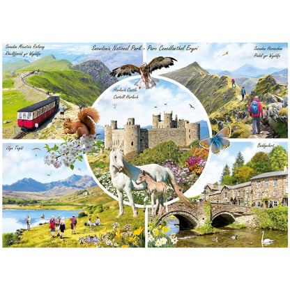 Gibsons Snowdonia 1000 Piece Jigsaw Puzzle G6463