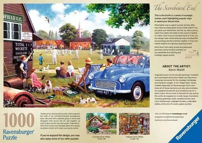 Ravensburger Leisure Days No 4: The Scoreboard End 1000 Piece Jigsaw Puzzle