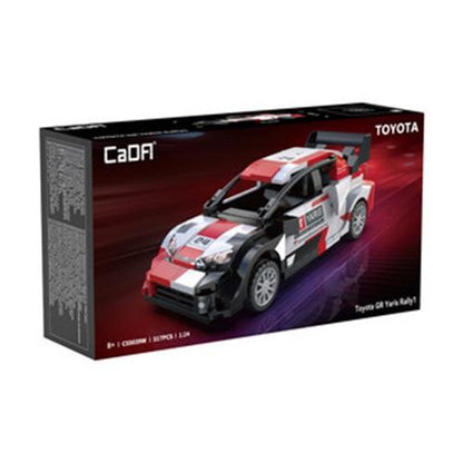 CaDA Building Bricks 1:24 Toyota GR Yaris Rally 1 Car - 317 pcs C55039W