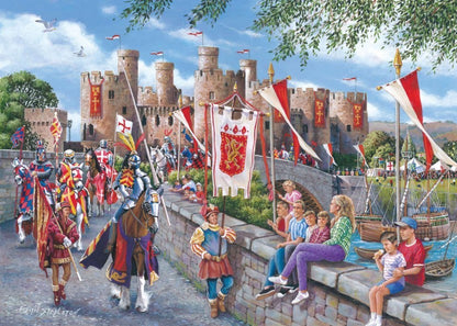 House Of Puzzles Conway Castle Puzzle Tube 150 Piece Jigsaw Puzzle Toys HP0802