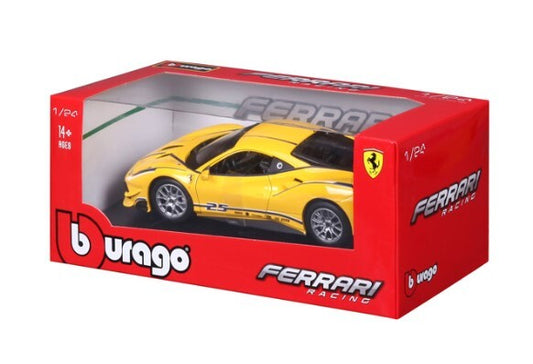 Burago 1:24 1/24 Ferrari Racing 488 Challenge Diecast Model Car B18-26307