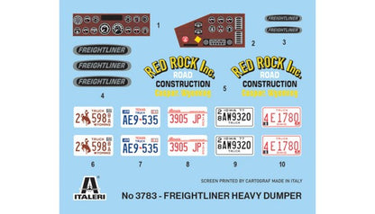 ITALERI 1:24 1/24 FREIGHTLINER FLD 120 SPECIAL SCALE MODEL KIT 3925