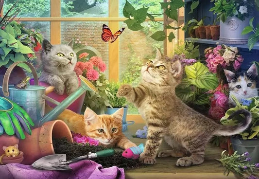 Ravensburger Playful Cats 200 XL Piece Jigsaw Puzzle Toys
