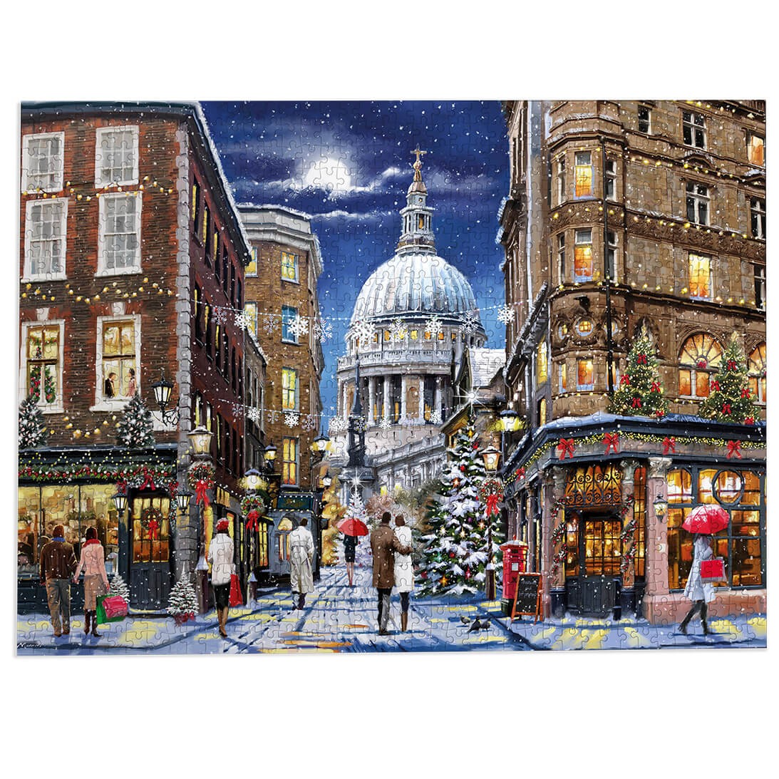Gibsons Games St Paul's At Christmas 1000 Piece Jigsaw Toys G6449