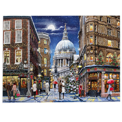 Gibsons Games St Paul's At Christmas 1000 Piece Jigsaw Toys G6449