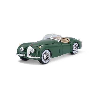 Burago 1/24 1:24 1951 JAGUAR XK 120 ROADSTER DIE CAST SCALE MODEL B18-22018G