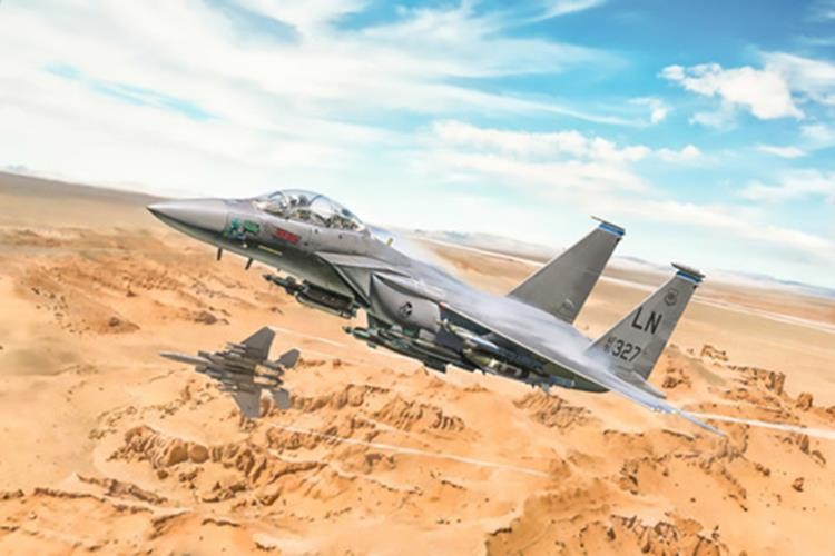 ITALERI 1/48 1:48 F-15E Strike Eagle Model Aircraft Kit 2803