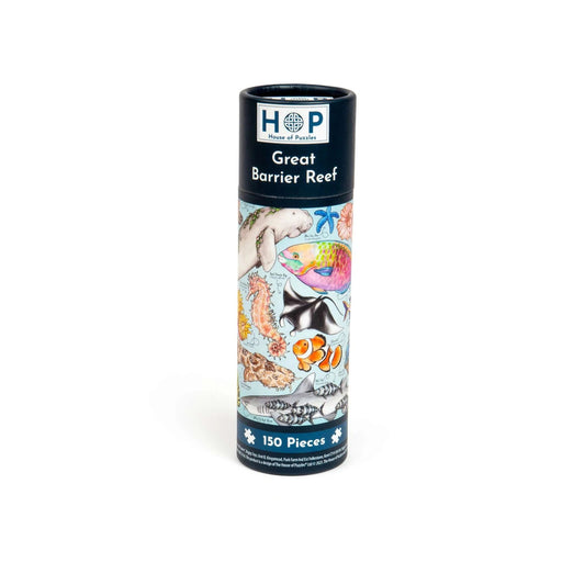 House Of Puzzles Great Barrier Reef Tube 150 Piece Jigsaw Puzzle Toys HP0803