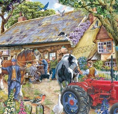 House Of Puzzles Forge And Fix Big 500 Piece Jigsaw Puzzle Toys HP0849