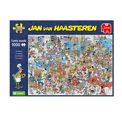 Jumbo Jan van Haasteren - The Bakery 1000 Piece Jigsaw Puzzle Toys