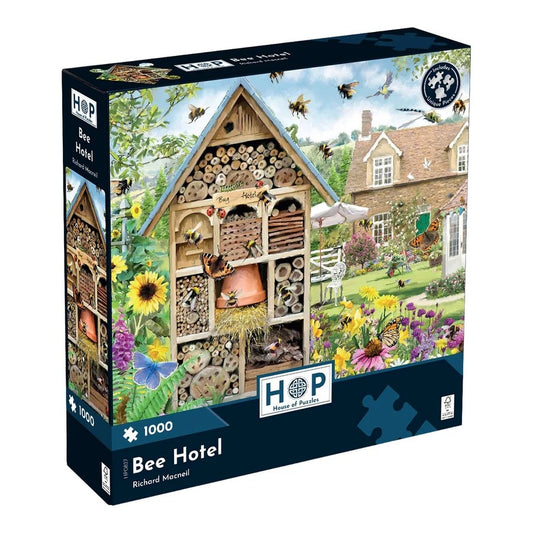 House Of Puzzles Bee Hotel 1000 Piece Jigsaw Puzzle Toys HP0827